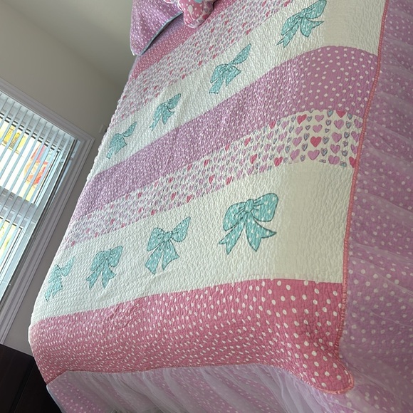 Maggie Miller 4 Pc. Cotton Double/Queen Quilt Comforter Set w/Pillowcases - Picture 17 of 17